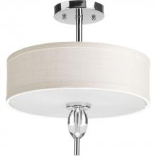  P3495-15 - Status Collection Two-Light 13" Semi Flush Mount