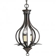  P3807-20 - Trinity Collection Three-Light Foyer Pendant