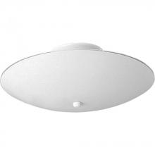  P4610-30 - 14-1/2" Round Glass Three-Light Close-to-Ceiling