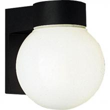  P5698-31 - Two Light Black  White Polycarbonate Glass Outdoor Wall Light