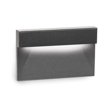  WL-LED140F-C-BK - LED Horizontal Ledge Step and Wall Light