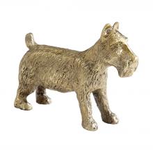  11236 - Dog Token | Aged Brass