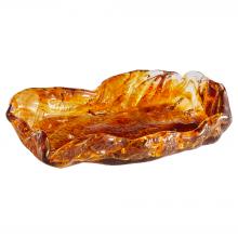  11857 - Molten Tray|Amber-Small