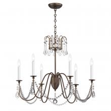  12166CHB/CRY - Plumette-Chandelier