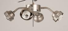  F400-BNK-LED - Universal 4 Light Fitter in Brushed Polished Nickel