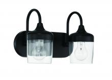  58102-FB - Wrenn 2 Light Vanity in Flat Black