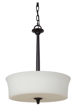  41743-OB - 3 Light Inverted Pendant