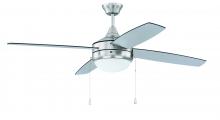  EPHA52BNK4-BNGW - 52" Phaze Energy Star 4 in Brushed Polished Nickel w/ Brushed Nickel/Greywood Blades