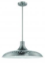  P965BNK1 - Pocco 1 Light Pendant in Brushed Polished Nickel