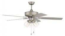  OP104PN5 - 52" Outdoor Pro Plus 104 in Painted Nickel w/ ABS Painted Nickel Blades