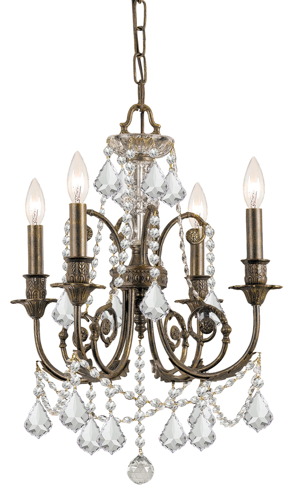 small bronze chandelier