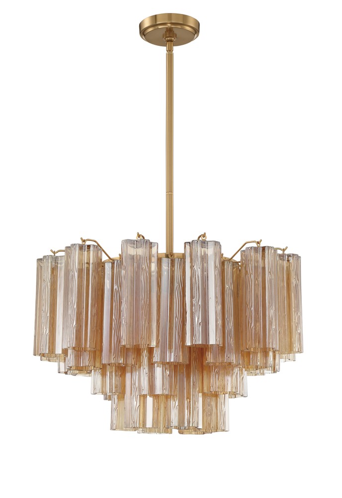 Captivating Brass Chandelier