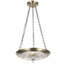  9943-AB - Celina 3 Light Antique Brass Chandelier