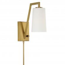  AVO-B4201-AG - Avon 1 Light Aged Brass Task Sconce