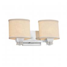  FAB-8472-30-WHTE-CROM - Ardent 2-Light Bath Bar