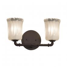  GLA-8462-16-WTFR-DBRZ - Bronx 2-Light Bath Bar