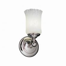  GLA-8521-16-WHTW-CROM - Tradition 1-Light Wall Sconce