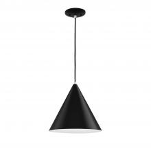  NSH-8945-MBWT - Conos 14" 1-Light Cone Pendant