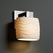  POR-8931-30-WAVE-ABRS - Modular 1-Light Wall Sconce (ADA)