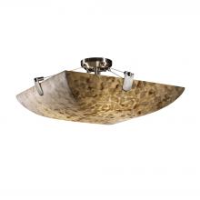  ALR-9612-25-NCKL-LED5-5000 - 24" LED Semi-Flush Bowl w/ U-Clips