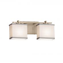  FAB-8442-55-WHTE-BRSS - Era 2-Light Bath Bar