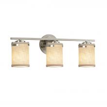  FAB-8453-10-CREM-NCKL - Atlas 3-Light Bath Bar