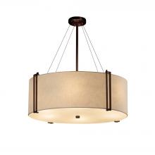  FAB-9517-CREM-DBRZ - Reveal 48" Drum Pendant