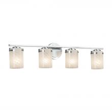  FSN-8454-10-WEVE-CROM - Atlas 4-Light Bath Bar