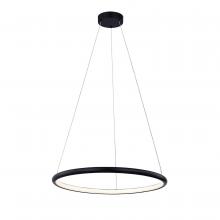  NSH-4482-MBLK - Circola 25” LED Ring Pendant