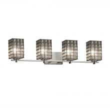  WGL-8444-15-GRCB-NCKL - Era 4-Light Bath Bar