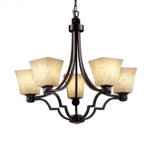  FSN-8500-40-OPAL-NCKL - Argyle 5-Light Chandelier