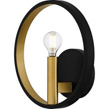  WID8810MBK - Winsland 1-Light Matte Black Wall Sconce