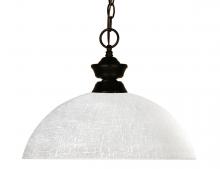  100701BRZ-DWL14 - 1 Light Pendant