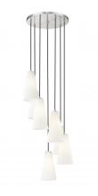  3043P7-7R-BN - 7 Light Chandelier