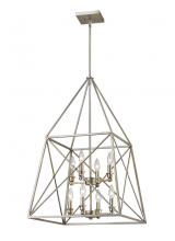  447-8AS - 8 Light Chandelier