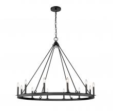  482R-12MB - 12 Light Chandelier