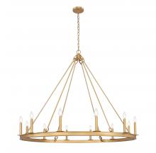  482R-12RB - 12 Light Chandelier