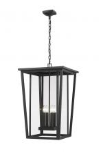  571CHXXL-BK - 4 Light Outdoor Chain Mount Ceiling Fixture