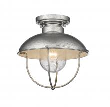  590F-GV - 1 Light Outdoor Flush Mount