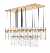  7002P5-23L-RB - 23 Light Linear Chandelier