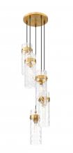  7002P5-5R-RB - 5 Light Chandelier