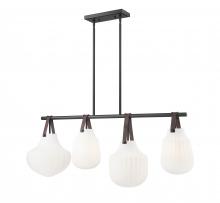  7513-4L-MB - 4 Light Pendant