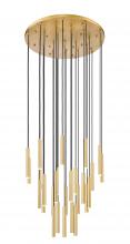  919MP12-27R-MGLD-LED - 27 Light Chandelier