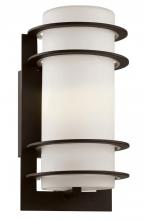  40204 BK - Zephyr 11" Wall Lantern