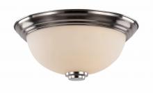  70526-13 BN - Mod Pod 2-Light, 13-in. Flush Mount Ceiling Light