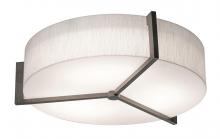  APF1214LAJUDES-LW - Apex 14'' LED Ceiling - Espresso Finish - Linen White Shade