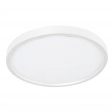  EGRF06LAJD3WH - Edge Round 6'' Flush Mount LED 12W 277V,5 CCT,WH