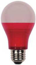  315300 - 5W Omni A19 LED Party Bulb Red E26 (Medium) Base, 120 Volt, Box