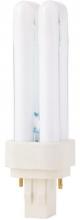  3737600 - 13W Double Twin Tube CFL Warm White GX23-2 Base, Card