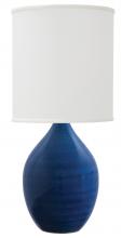  GS201-BG - Scatchard Stoneware Table Lamp